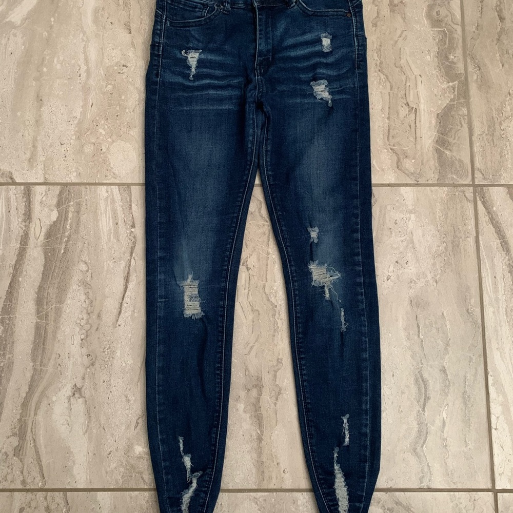 Skinny blue jeans 
Size:1